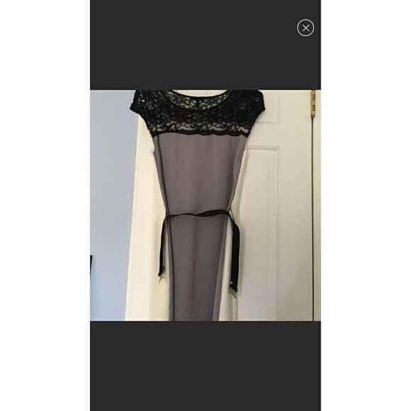 Express Colorblock white grey belted - Picture 3 of 6